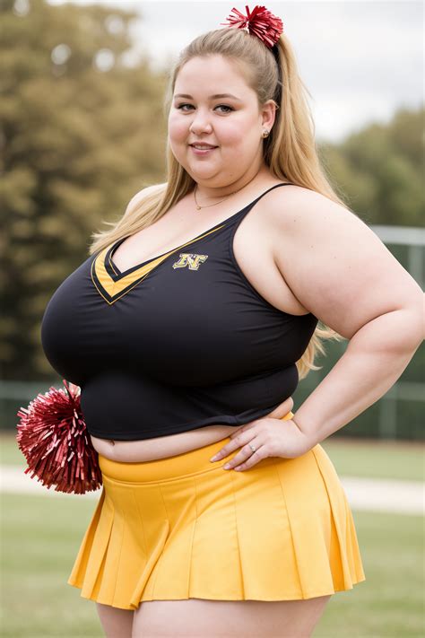 bbw cheerleader